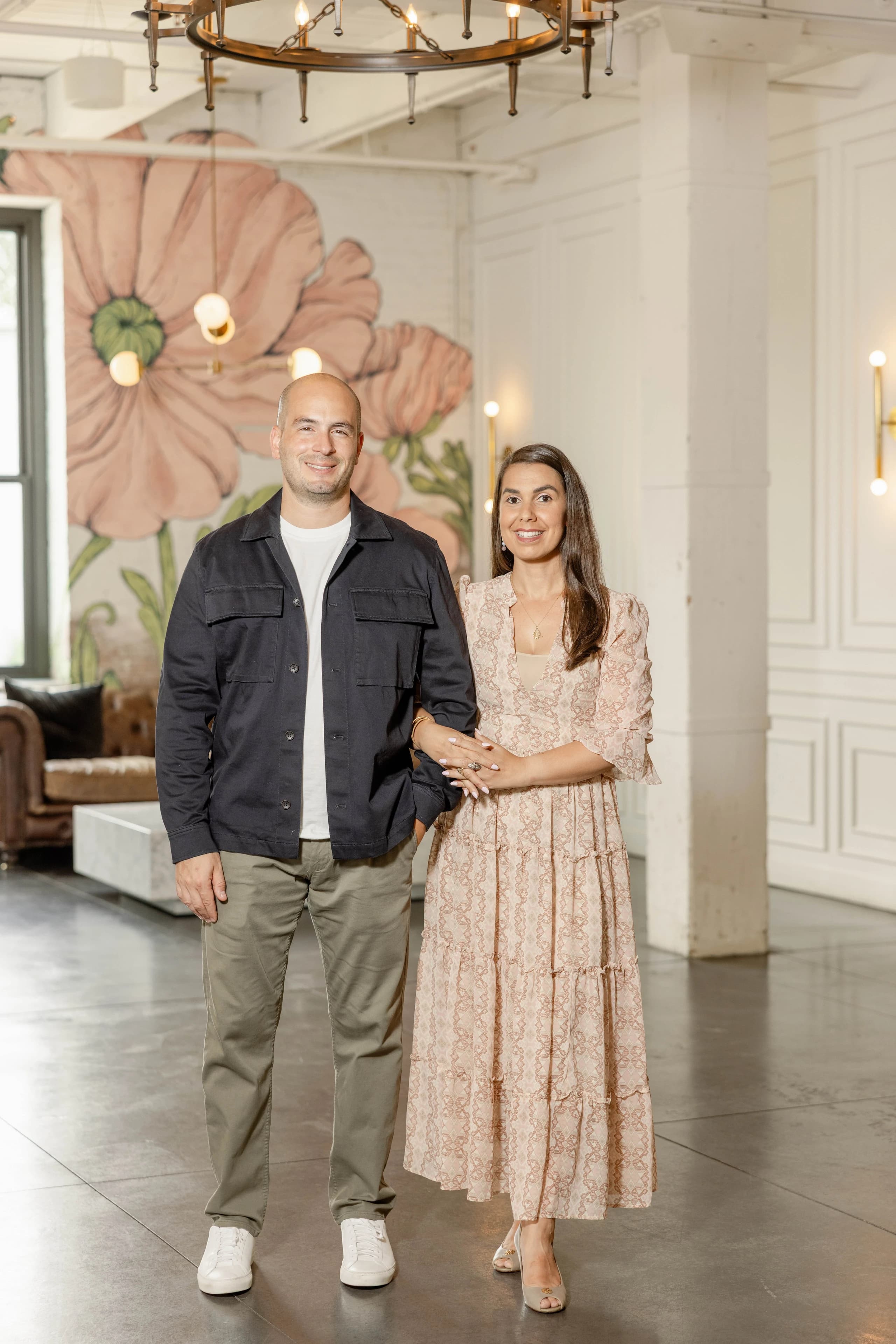 Sasha and Andreas Papazafeiropoulos at The Poppy Estate
